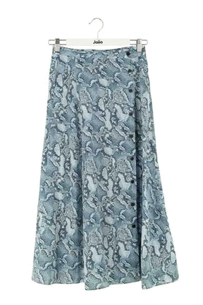 Jupe Zadig & Voltaire Bleu en Soie, taille XS - Seconde Main