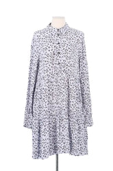 Robe Ganni Bleu en Viscose, taille XL - Seconde Main