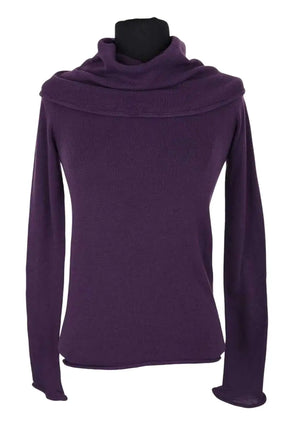 Pull Emporio Armani Violet en Synthétique, taille M - Seconde Main