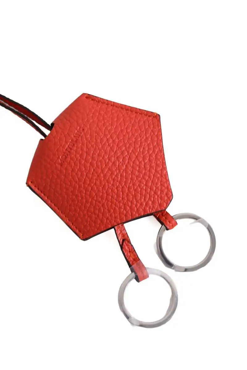 Porte-Clé Montblanc Rouge en Cuir