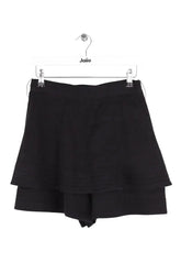 Short Maje Noir en Viscose, taille M - Seconde Main