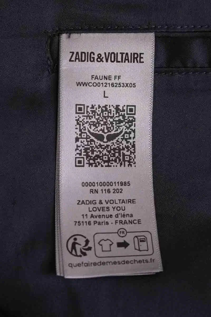 Manteau Zadig & Voltaire Faune Beige en Fausse fourrure