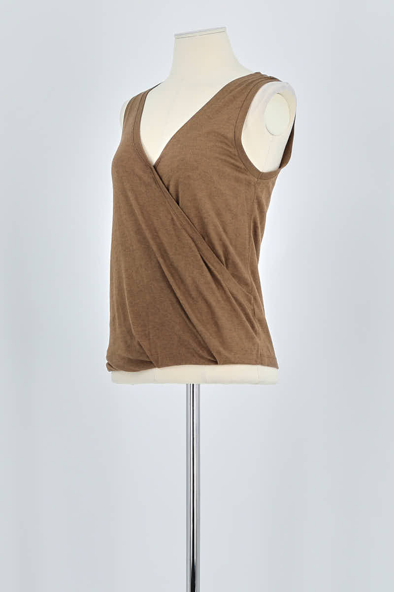 Top sans manche All Saints  Marron