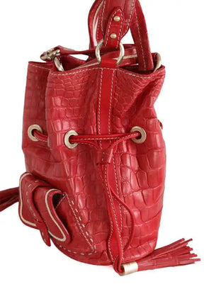 Sac à bandoulière Lancel Rouge en Cuir