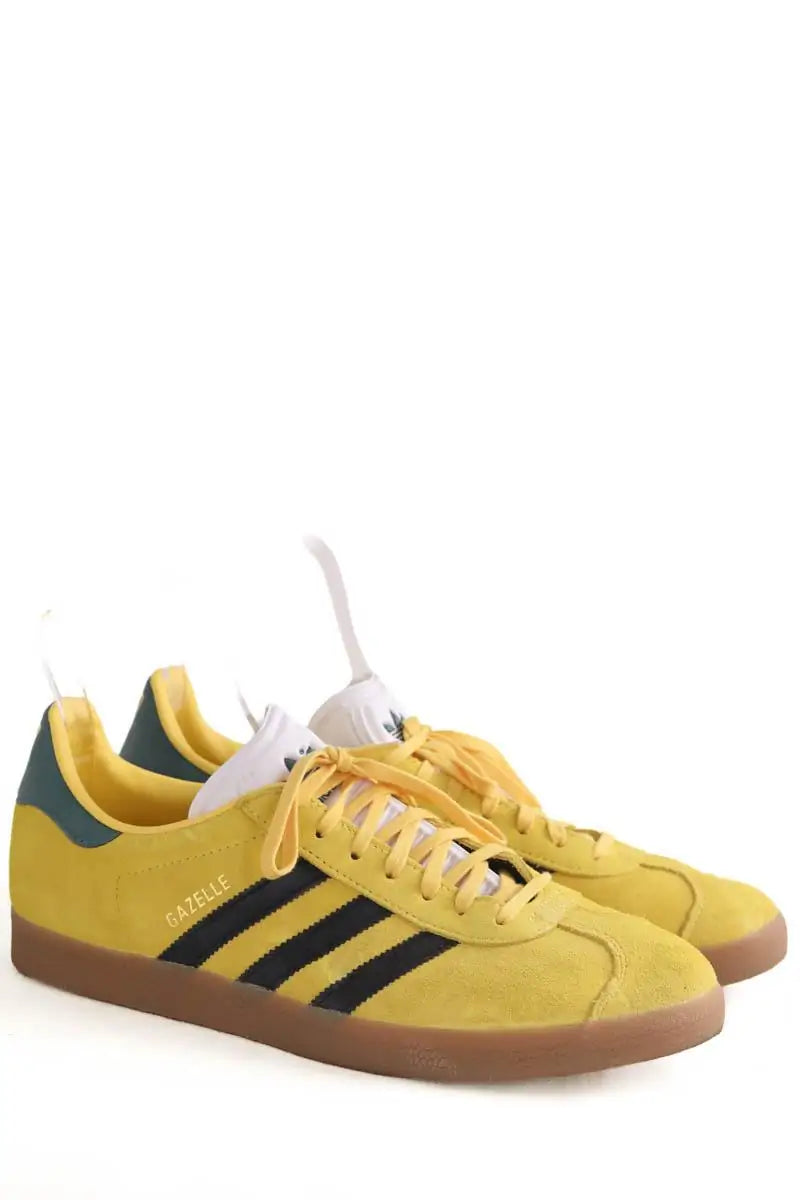 Baskets basses Adidas Gazelle Jaune en Daim