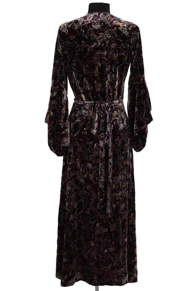 Robe Les Petites Violet en Velours