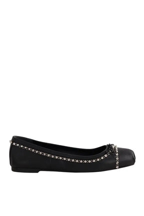 Ballerines Christian Louboutin Noir en Cuir, taille 41 - Seconde Main