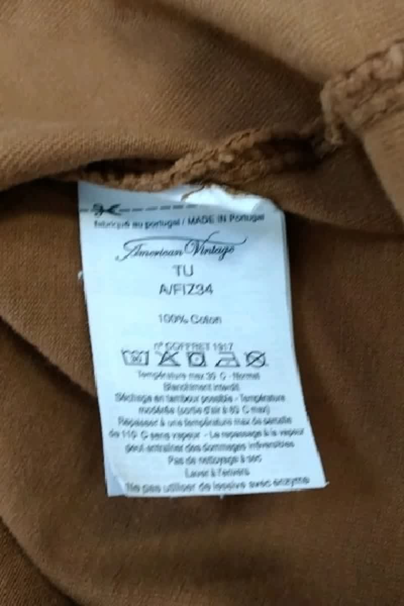 Top sans manche American Vintage  Camel