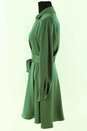 Robe Claudie Pierlot Vert en Synthétique