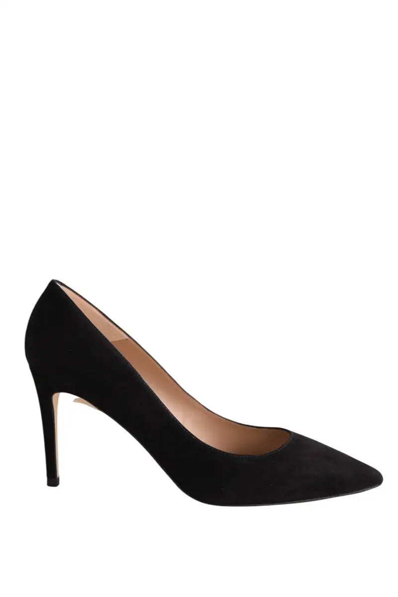 Talons LK Bennett Floret Noir en Daim, taille 41 - Seconde Main