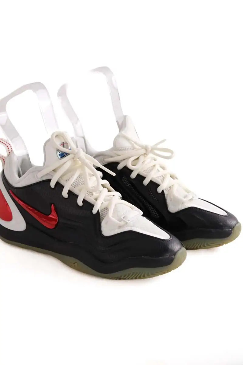 Baskets Nike Noir en Cuir