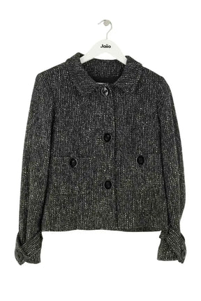 Veste Gerard Darel Gris en Synthétique, taille XL - Seconde Main