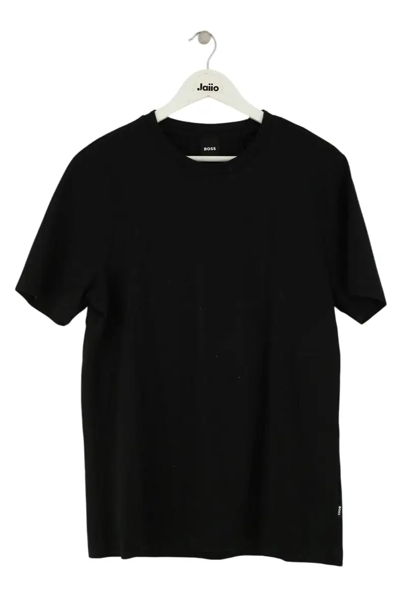 T-shirt Boss Noir en Coton, taille L - Seconde Main
