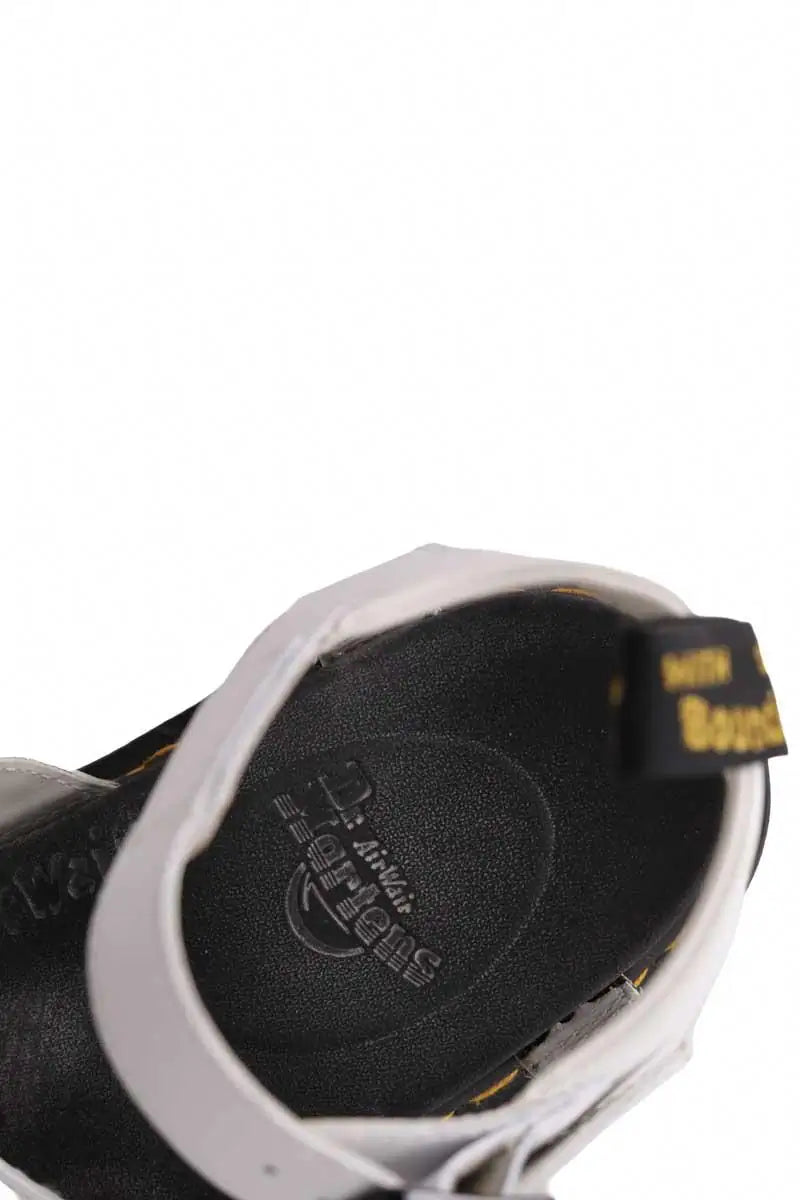 Sandales Dr. Martens Blanc en Cuir