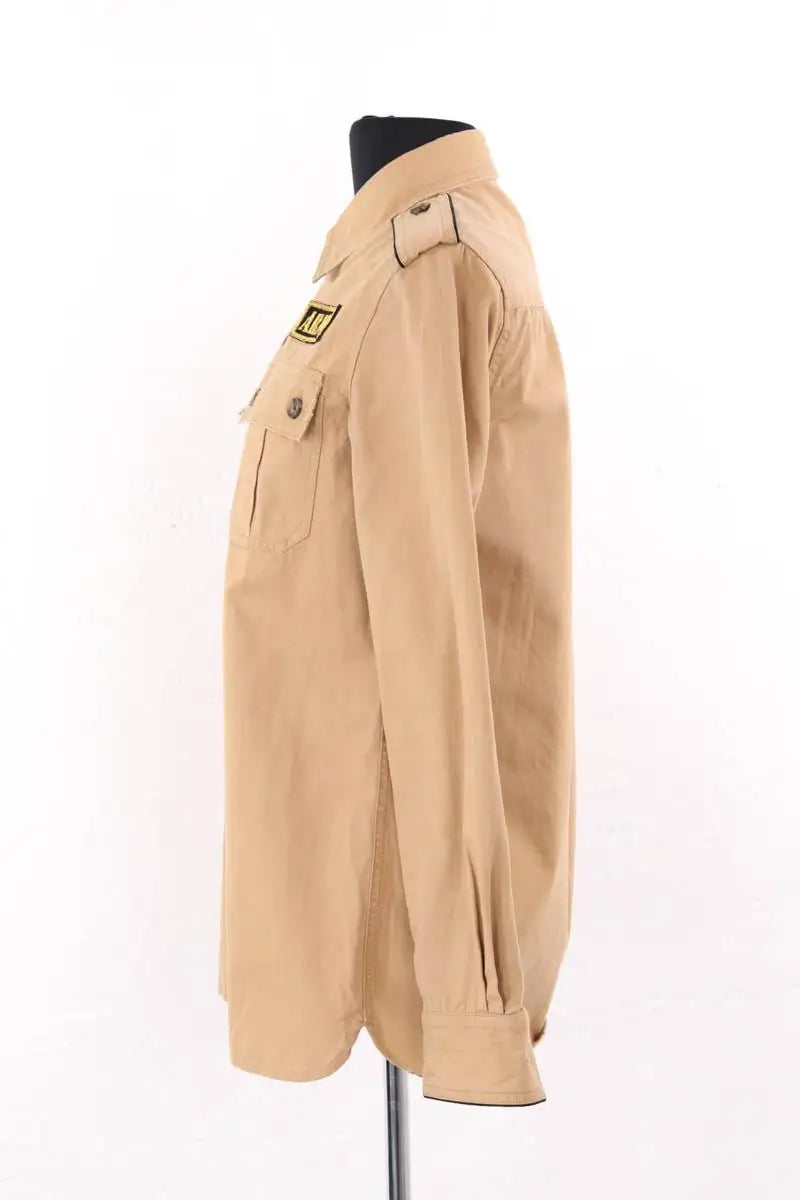 Chemise Laurence Bras Camel en Coton