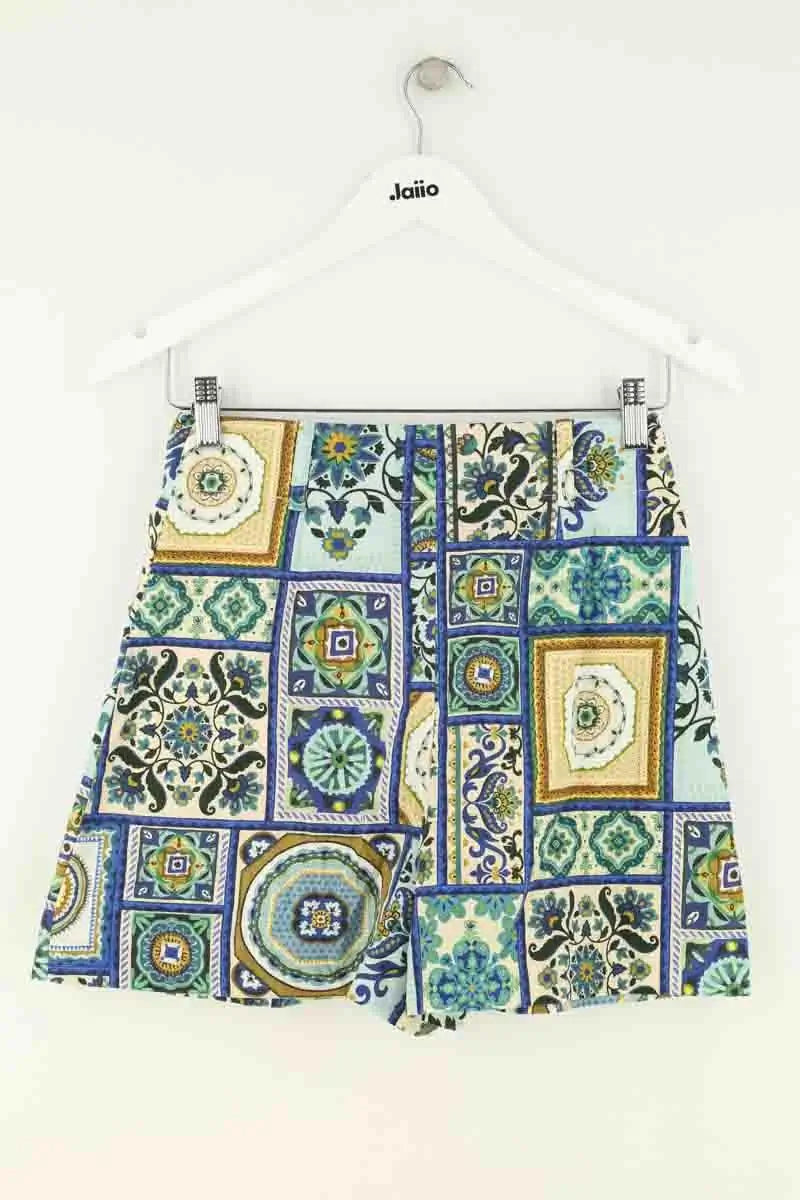 Mini short Sézane Bleu en Coton