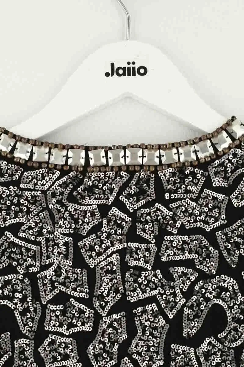 Blouse Sandro Argent en Viscose