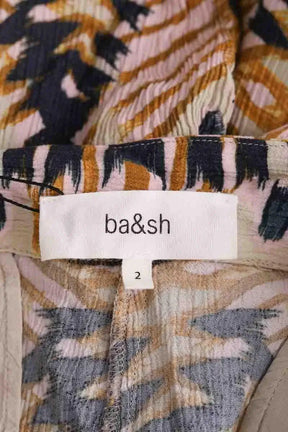 Pantalon Ba&Sh Jaune en Viscose