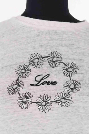 T-shirt Gerard Darel Blanc en Lin