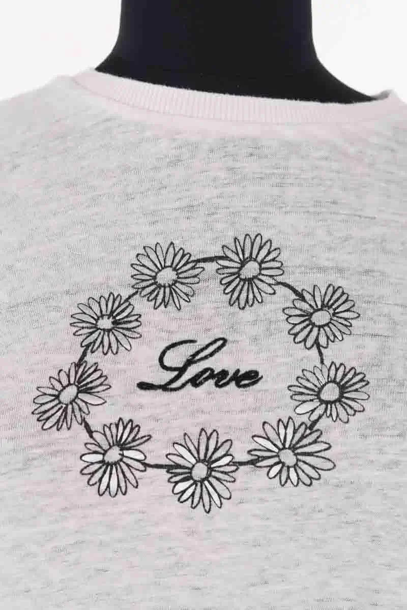 T-shirt Gerard Darel Blanc en Lin
