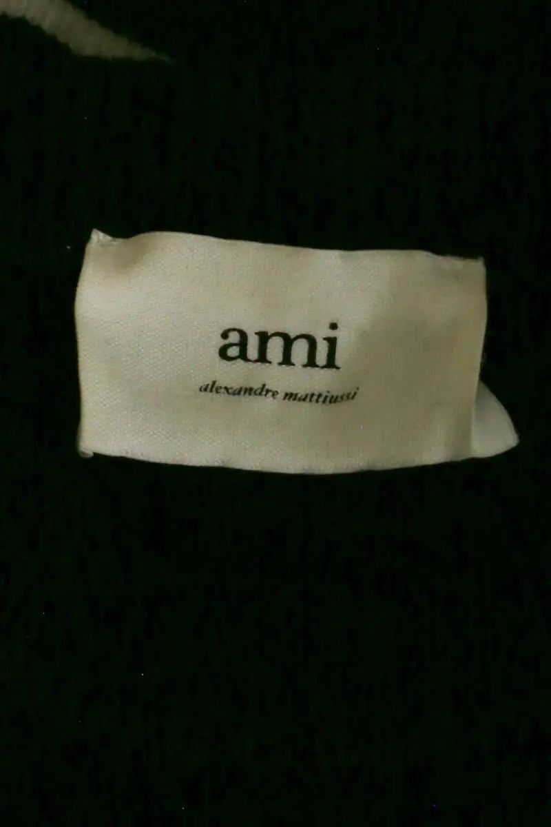 Pull Ami Noir en Laine