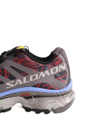 Baskets Salomon Gris en Caoutchouc