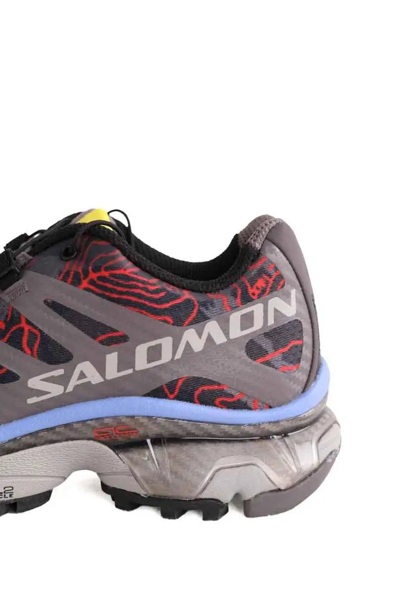 Baskets Salomon Gris en Caoutchouc