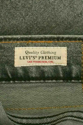 Jean droit Levi's 502 Gris en Coton