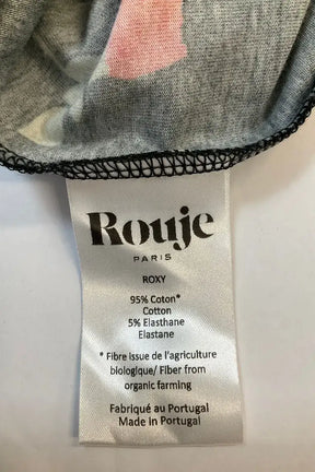 Robe Rouje Noir en Coton