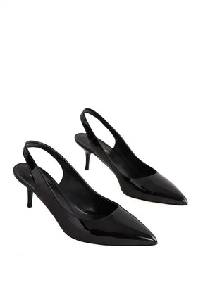 Talons Repetto Noir en Cuir
