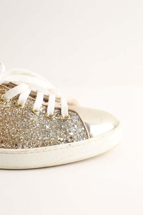 Baskets Louis Vuitton FrontRow Doré