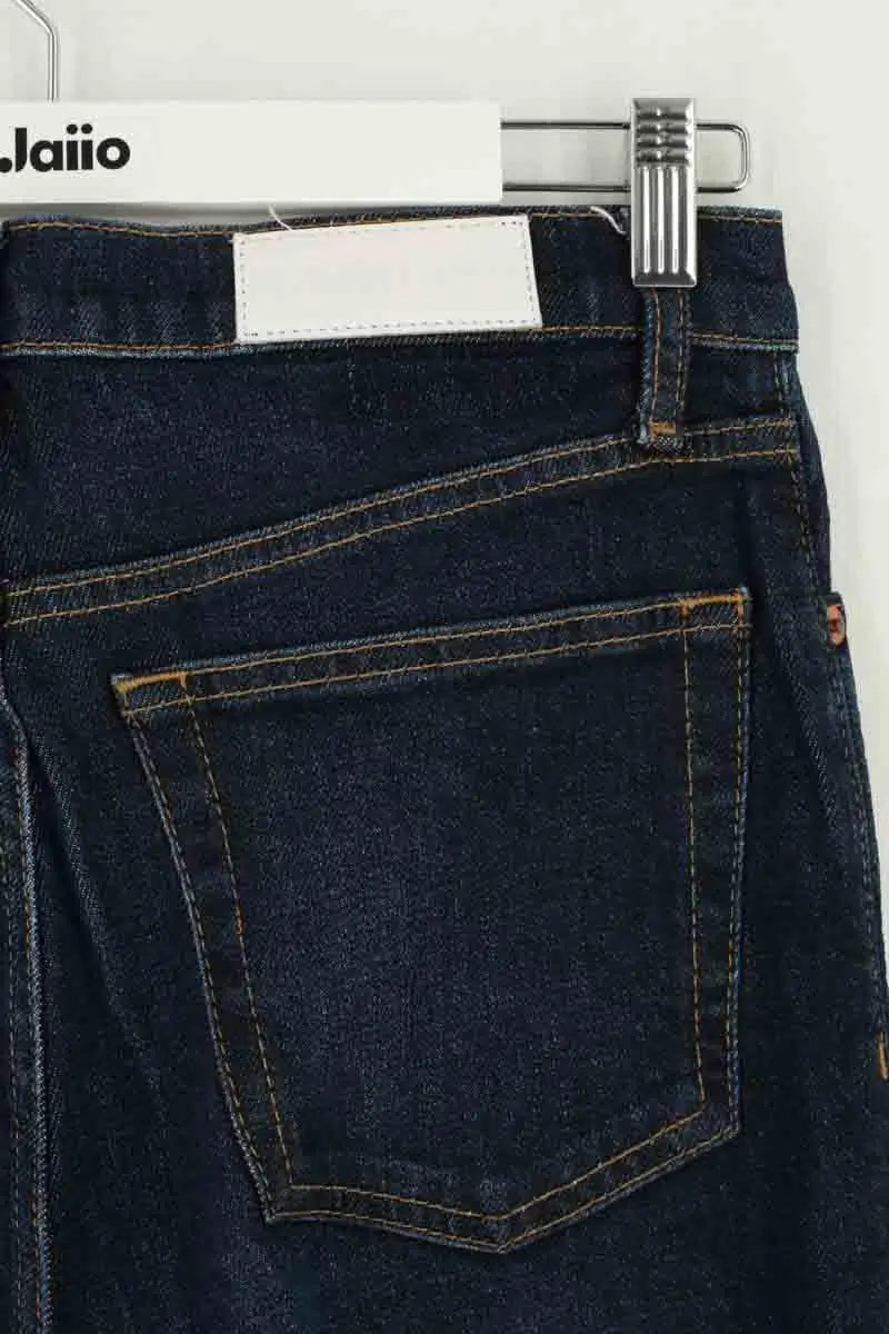 Jean droit RE/DONE Bleu en Coton