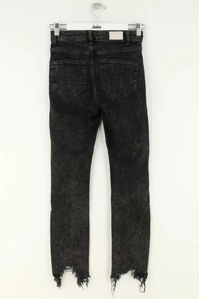Jean slim Maje Noir en Coton