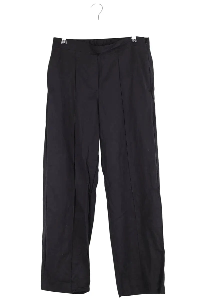Pantalon droit Samsoe Samsoe Noir en Synthétique, taille L - Seconde Main