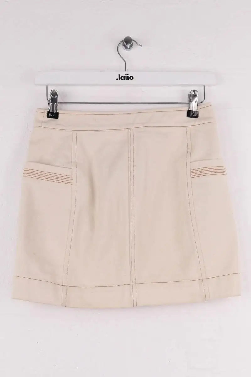 Jupe Sézane Beige en Coton