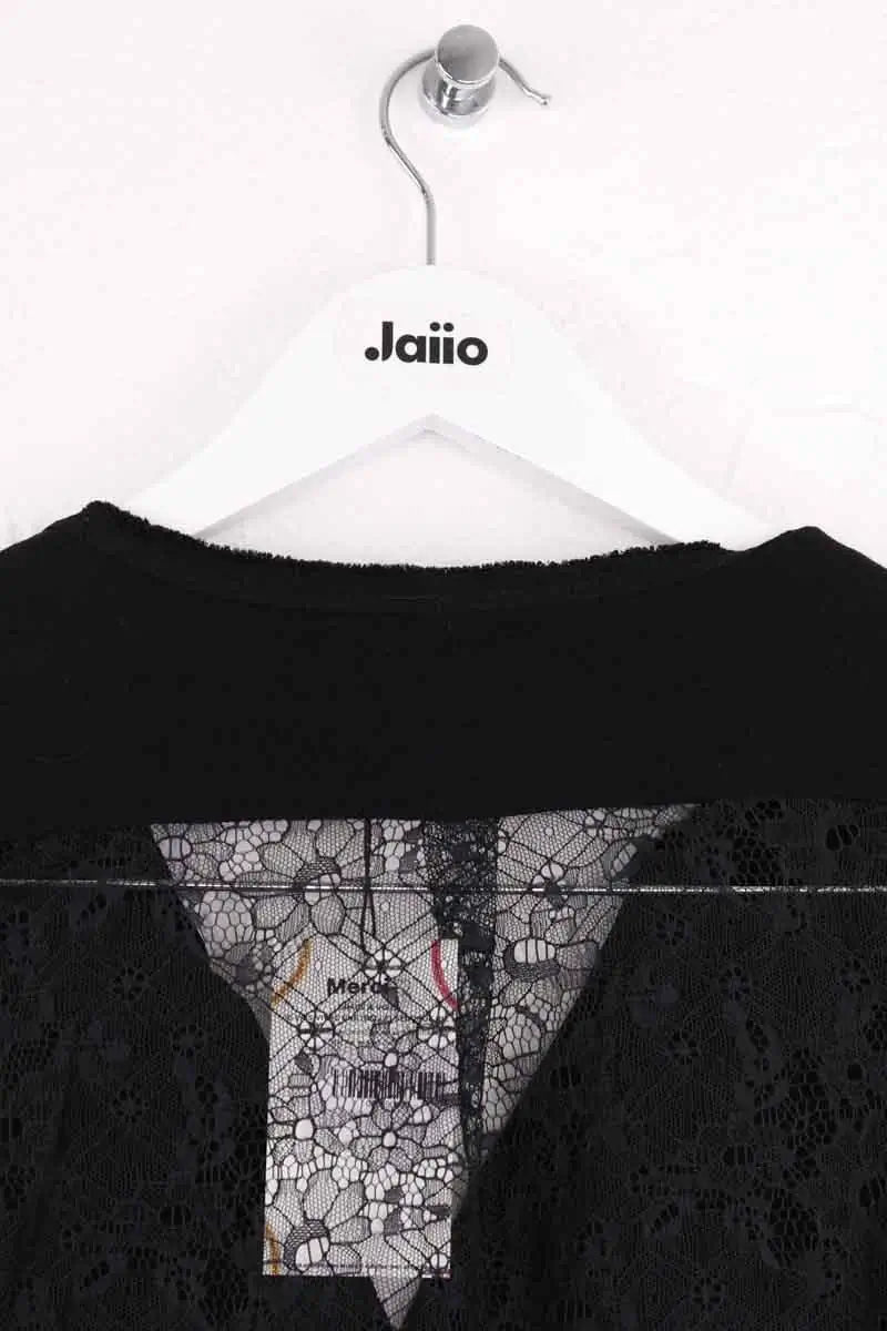 Blouse Sandro Noir en Viscose