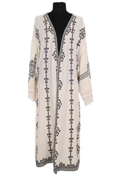 Kimono Stella Forest Ecru en Coton, taille S - Seconde Main