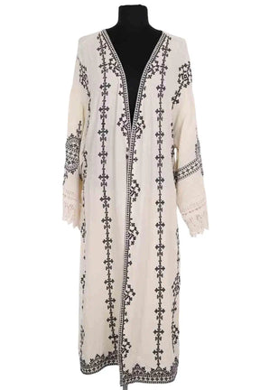 Kimono Stella Forest Ecru en Coton, taille S - Seconde Main