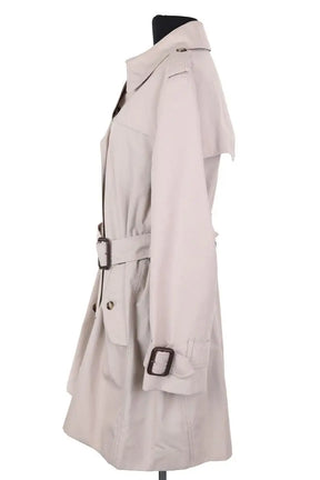 Trench-coat Burberry Beige en Coton