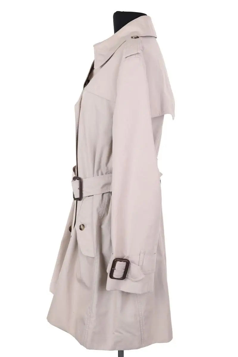 Trench-coat Burberry Beige en Coton