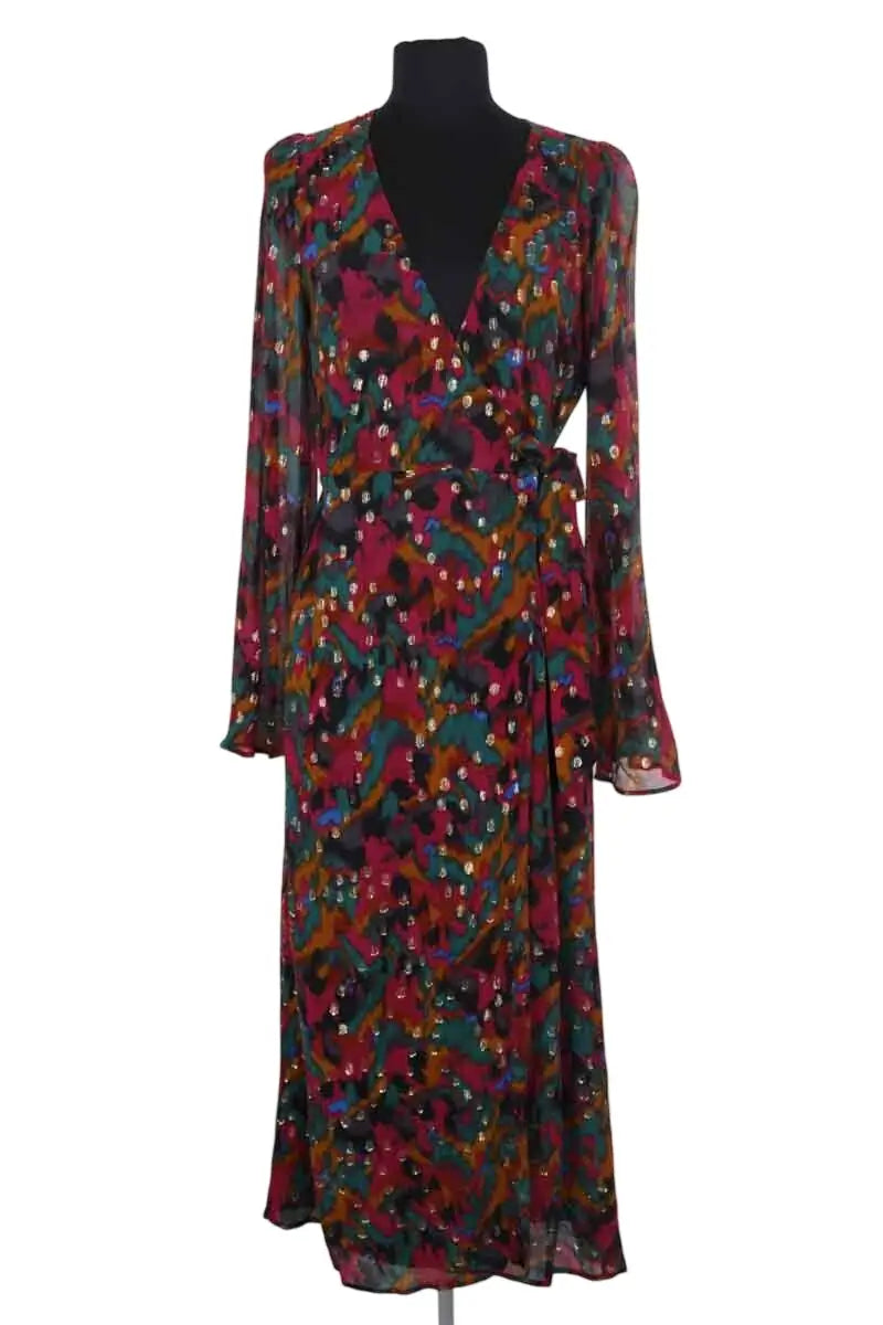 Robe Sézane Multicolore en Viscose, taille M - Seconde Main