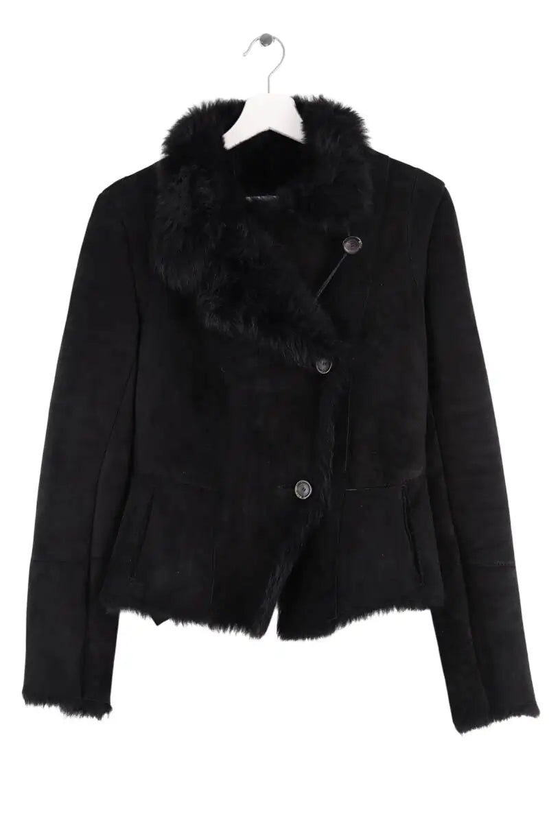 Manteau Other Brand Noir en Cuir, taille XL - Seconde Main