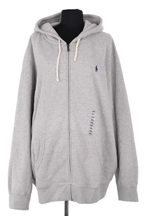Gilet Ralph Lauren Gris en Coton, taille XXL - Seconde Main
