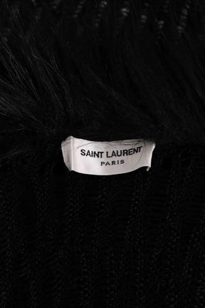 Gilet Saint Laurent Noir en Coton