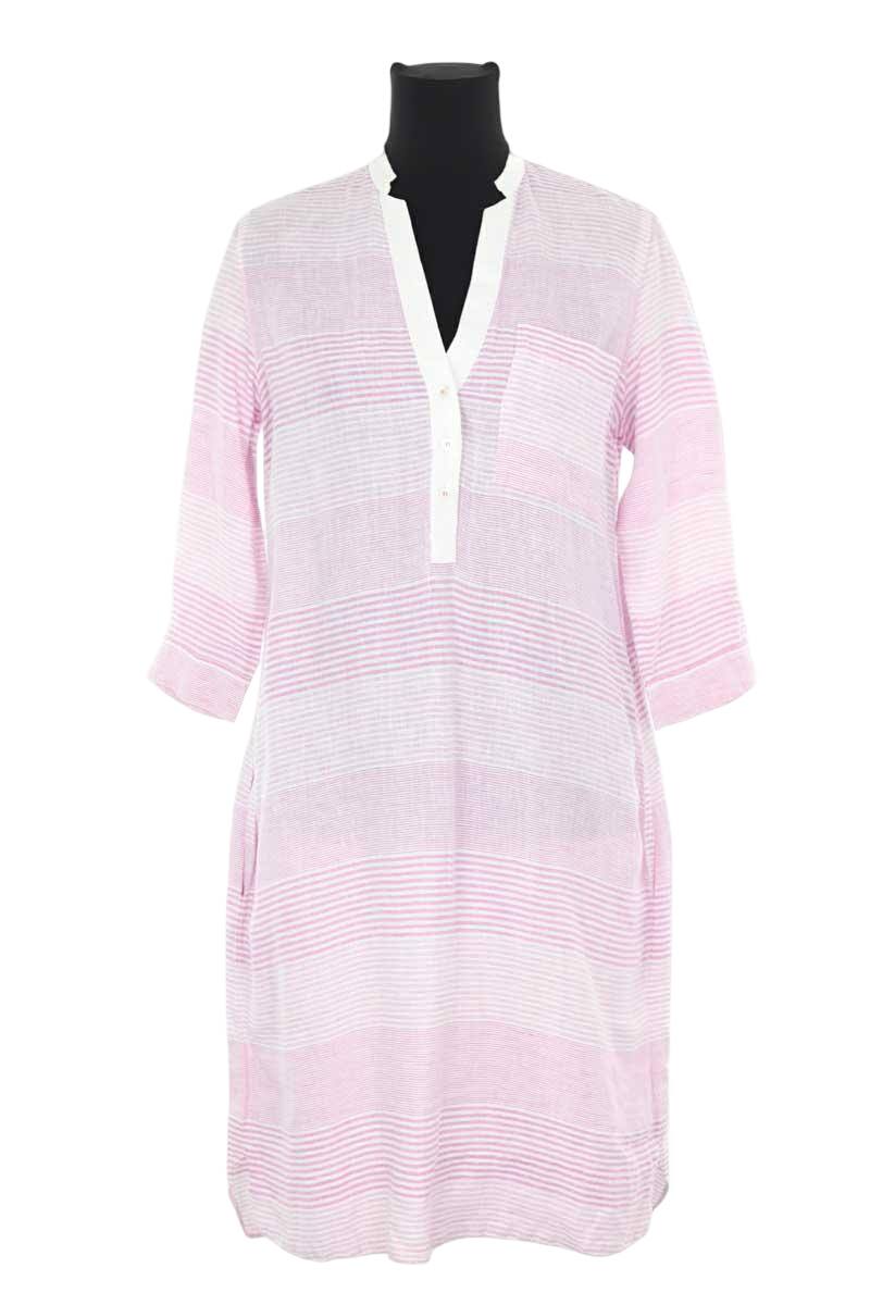 Mi-longueur Rosso 35  Rose