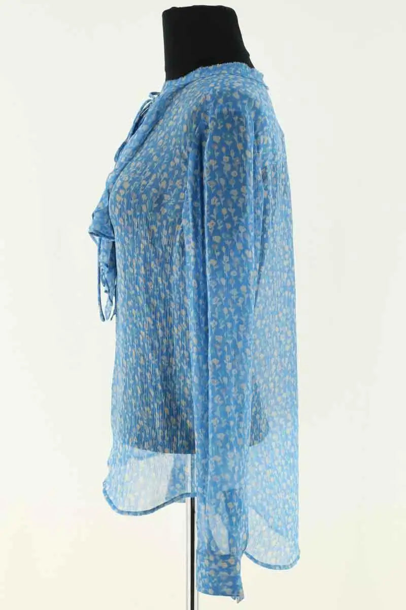 Blouse The Kooples Bleu en Soie