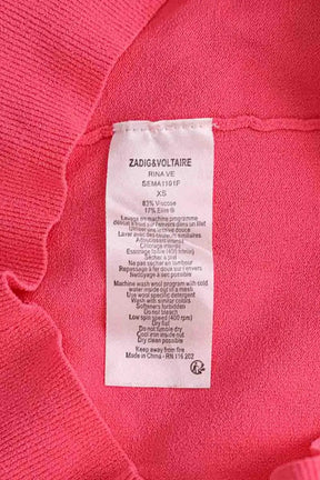 Pull Zadig & Voltaire Rose en Viscose