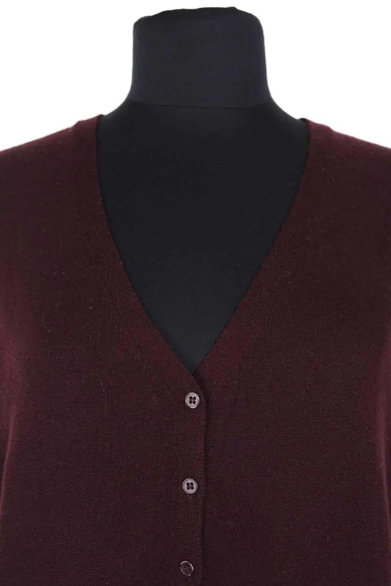Cardigan Gerard Darel Bordeaux en Laine