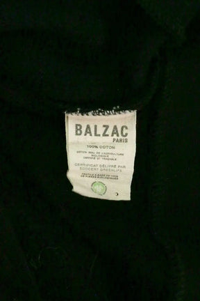 Robe Balzac Noir en Coton