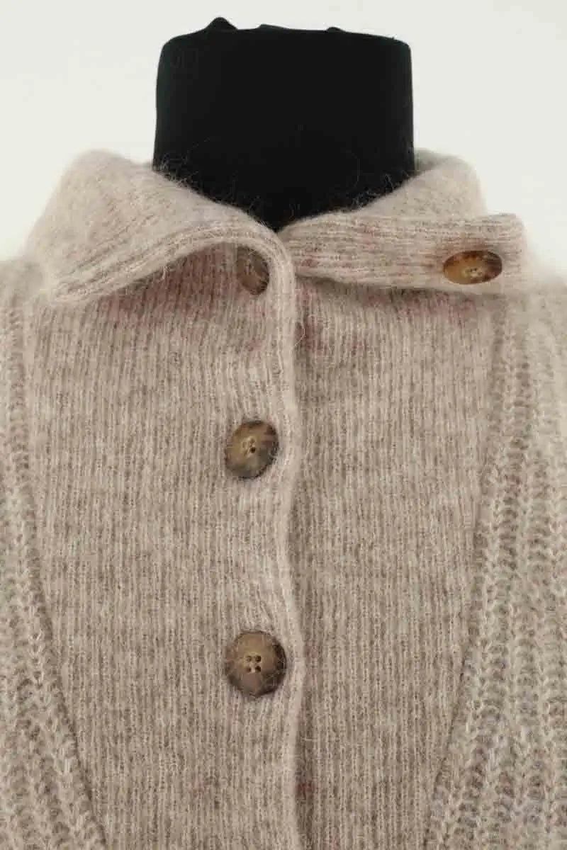 Pull Sézane Beige en Laine